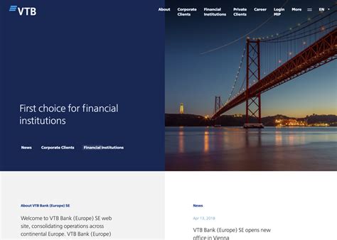 Internet bank mobile bank video bank apple pay. VTB Bank (Europe) SE - Awwwards Nominee