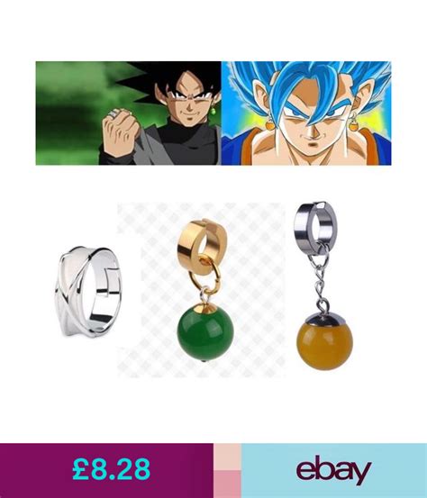 Check spelling or type a new query. DragonBall Z Collectables | Potara earrings, Dragon ball, Earrings