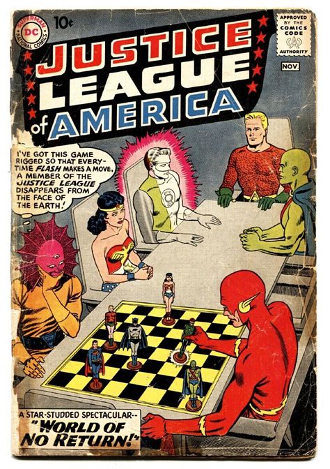 Justice League Of America 1 First Issue Dc Silver Age Comic Book