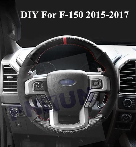 Car Steering Wheel Cover For Ford F 150 2015 2016 2017 King Ranch