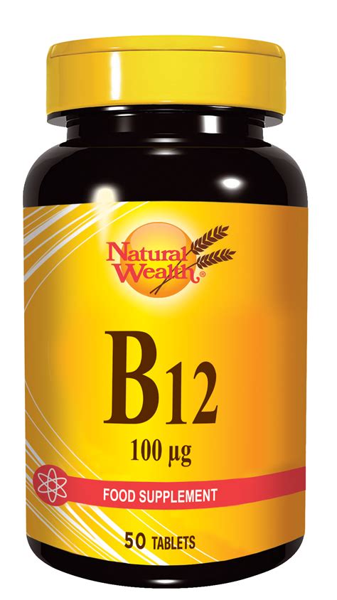 It is one of eight b vitamins. Vitamin B12 100 mcg Natural Wealth, 50 tablet | Prehran ...