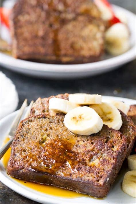 Banana Bread French Toast Paleo Gf Df Paleo Running Momma