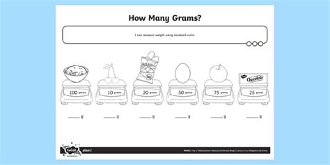 This chart helps you convert measurements from cups to grams and ounces, depending on what your recipe measuring your ingredients by weight (grams) can help make your ingredient amounts are accurate. How Many Grams Worksheet / Worksheet - Measurement, grams ...