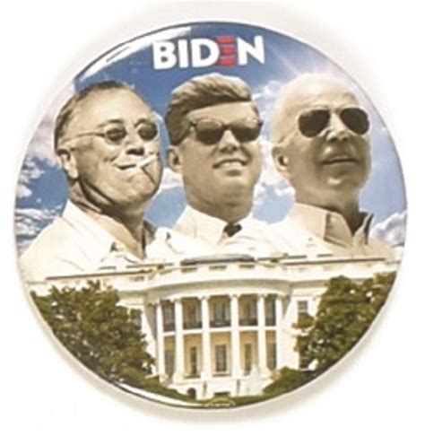 Lot Detail Biden Fdr And Jfk White House Pin