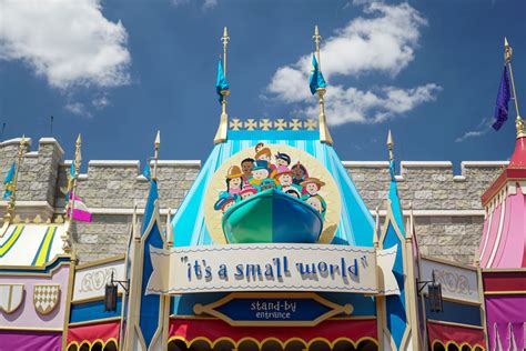 The Distinctive Design Of Its A Small World A Dis Attraction