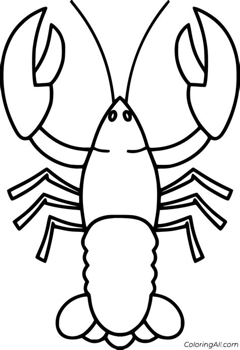 56 Free Printable Lobster Coloring Pages In Vector Format Easy To