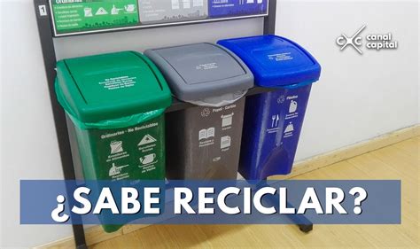 Abecé Para Reciclar Correctamente En Bogotá