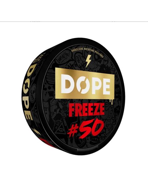 Snus Dope Freeze 50 Nicotine Pouches 50mg