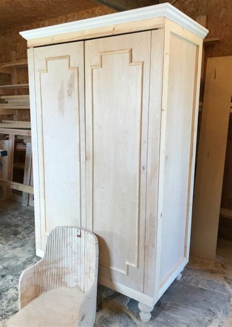 How To Build A Diy Wardrobe Armoire Storage Cabinet With Shelves 2023