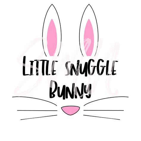 Snuggle Bunny Png Etsy