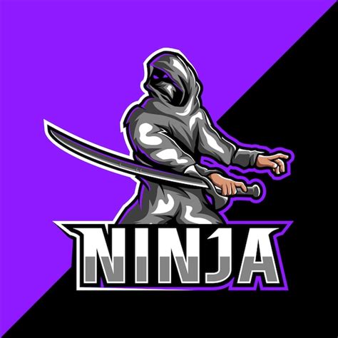 Premium Vector Ninja Esport Assassin Mascot Logo