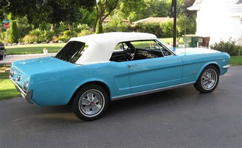 Green 1964 Ford Mustang