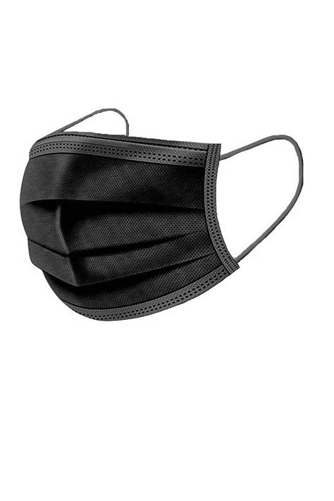 Black Disposable Single Use Face Mask 20 Pack Medical Mask Superstore