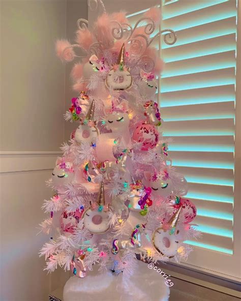 Unicorn X Mas Tree Too Early 🎄🦄🎅 Pink Christmas Tree