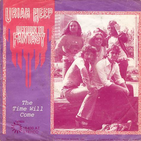 Uriah Heep Return To Fantasy 1975 Vinyl Discogs
