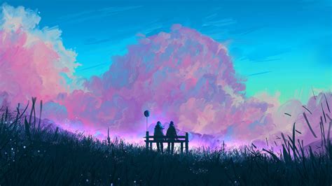 Anime Couple Sunset Wallpapers Top Free Anime Couple Sunset