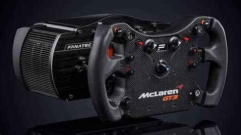 Fanatec CSL Elite McLaren GT3 V2 Steering Wheel Revealed For Those GT