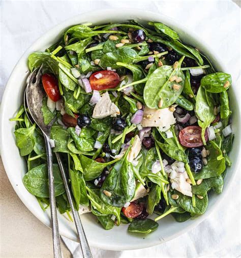DELICIOUS Blueberry Spinach Salad I Am Homesteader