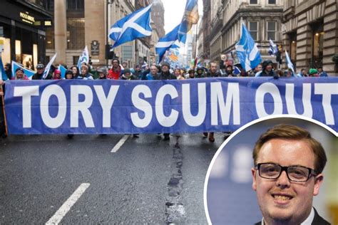 Glasgow Councillor Blasts ‘tory Scum’ Banners From Scottish Independence March The Scottish Sun