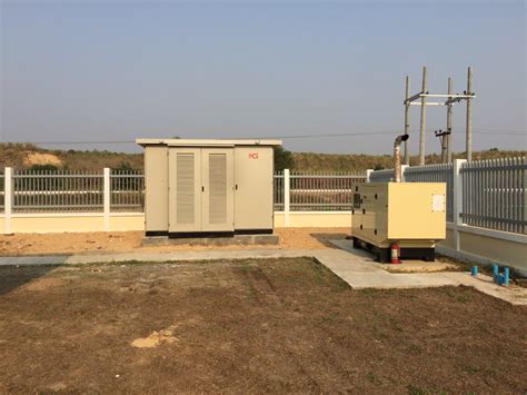 Iland Myanmar Installation Of Compact Electrical Substation