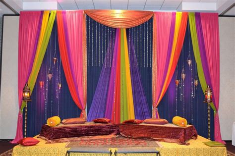 Multi Color Mehndi Home Wedding Decorations Mehndi