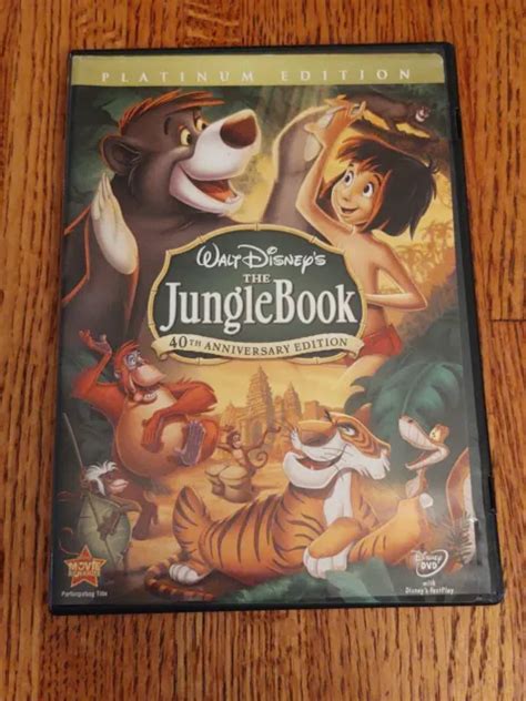 The Jungle Book Dvd 2007 2 Disc Set 40th Anniversary Platinum