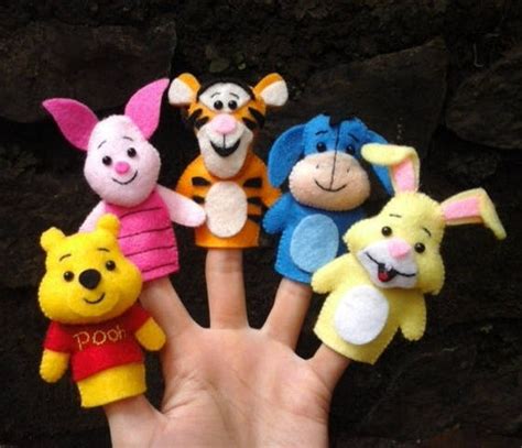 Winnie The Pooh And Friends Finger Puppets