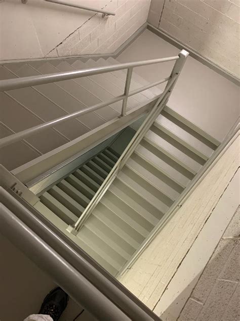 Commercial Stairwell Apartment Complex Blue Bell