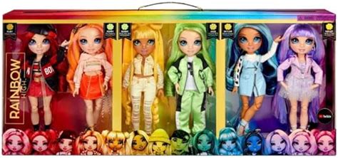 Rainbow High Collect Rainbow Fashion Doll Mega 6 Pack