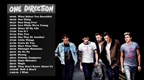 One Direction Greatest Hits Best Songs Of One Direction One