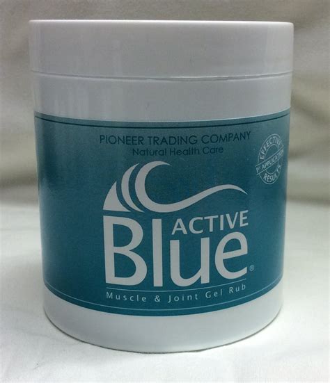 Blue Active Gel Rub 200ml Single New Pioneer Trading Company