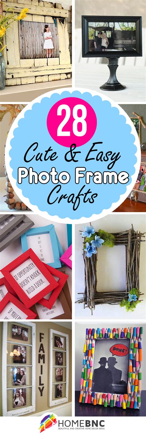 28 Best Diy Photo And Picture Frame Crafts Ideas And Designs For 2023