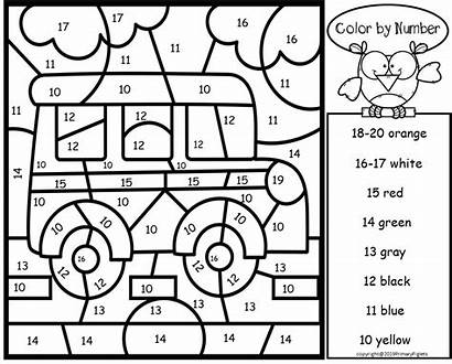 Number Mystery Coloring Math Madebyteachers