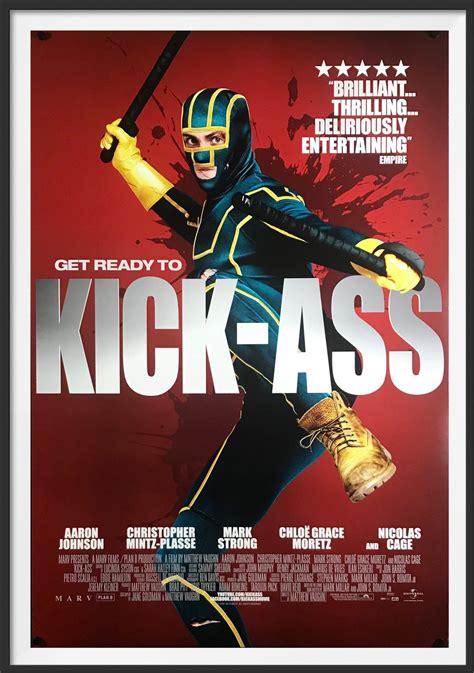 Kick Ass 2010 Original Movie Poster Art Of The Movies