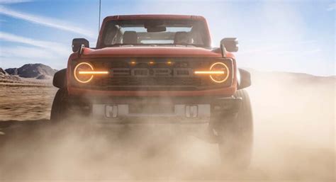 Desert Racing Rock Crawling 2022 Ford Bronco Raptor Debuts As Most