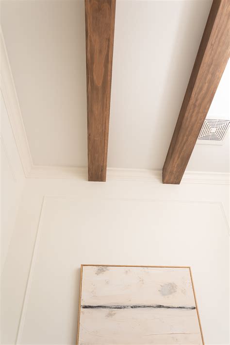 How To Make Faux Beams An Easy Diy Project To Upgrade Your Ceiling