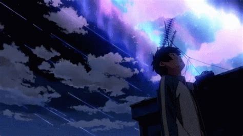 In our group you will find the best animated artworks and anime wallpaper for dessert. Anime Kimi No Na Wa GIF - Anime KimiNoNaWa NightSky ...