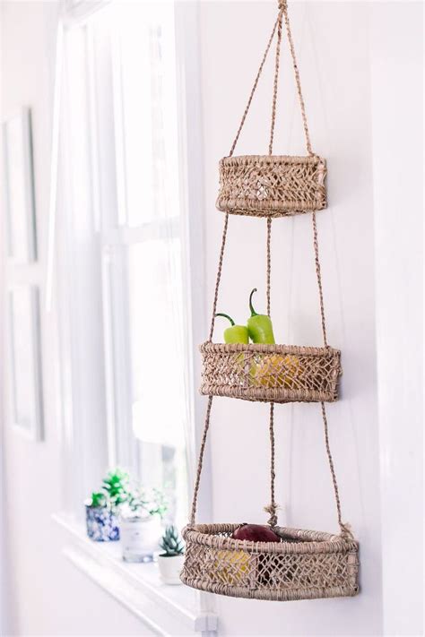 Hanging Fruit Basket Fruit Diy Hanging Fruit Baskets Fruit Basket