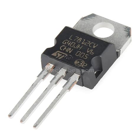 Lm7812 1a Standard Positive Voltage Regulator Outputs 12v Ic
