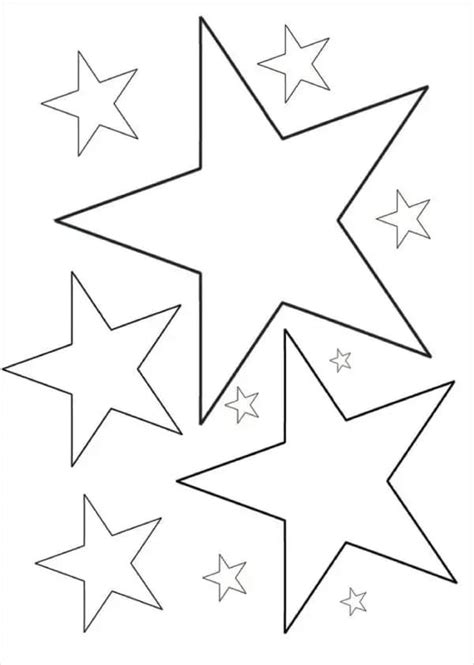 Dibujos De Estrellas Bonitas Y Grandes Para Colorear Vrogue Co