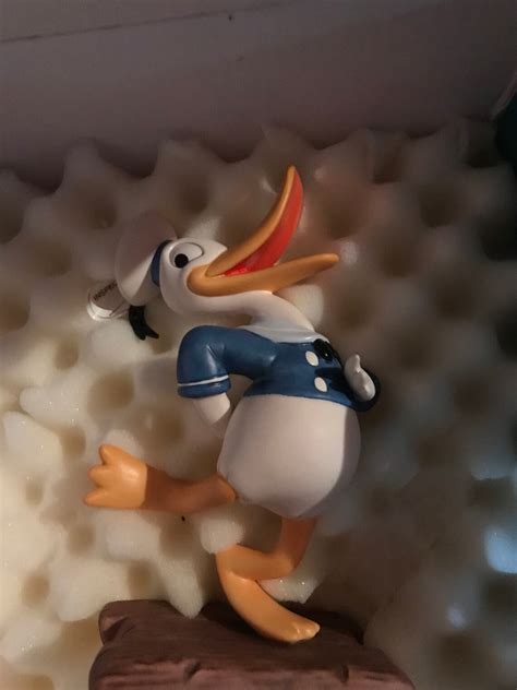 Walt Disney Classic Collection Donald Duck Porcelain Figurine Etsy