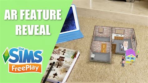 The Sims Freeplay New Ar Feature Augmented Reality First Look Youtube