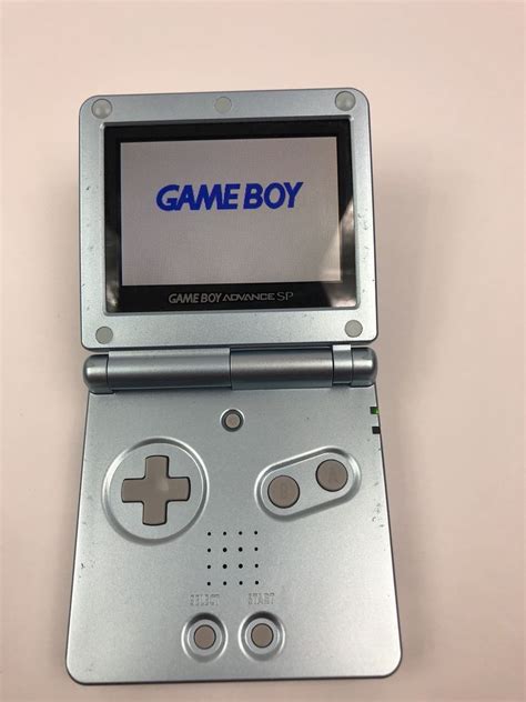 Nintendo Gameboy Advance Sp Pearl Blue Nintendo Gameboy Advance Sp