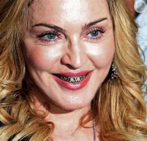 Madonna Inaugura Academia Com Acessório De Ouro Nos Dentes O Grillz Purepeople