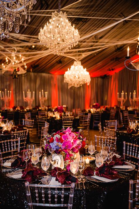 A Chic And Sophisticated Halloween Themed Wedding Inside Weddings