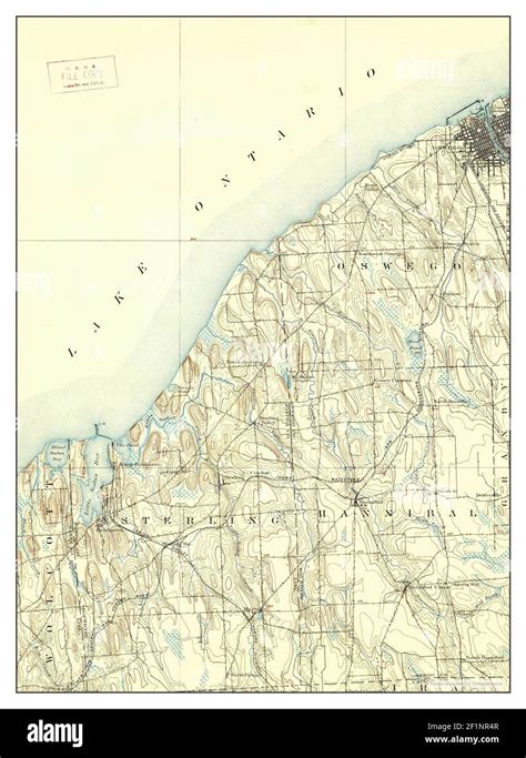 Old Map Of Oswego Hi Res Stock Photography And Images Alamy