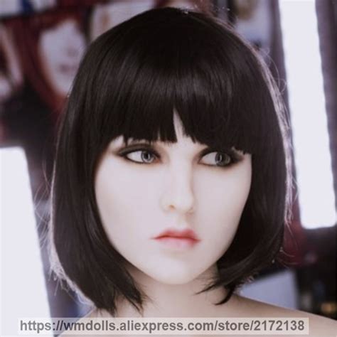 New Wmdoll Real Silicone Sex Dolls Head For 140 170cm Japanese Love