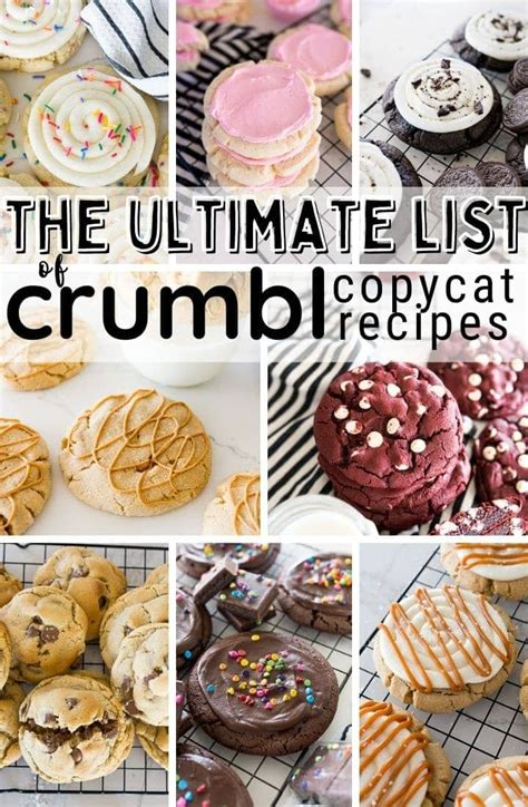 Crumbl Cookie Copycat Recipes Cooking With Karli Reese S Cookies Yummy Cookies Cupcake