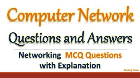 Networking MCQ Computer Network Questions Answers With Explanation