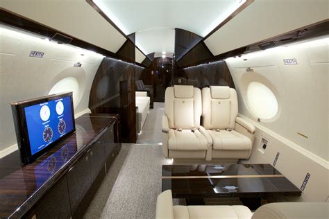 Gulfstream G650 Jet Interior